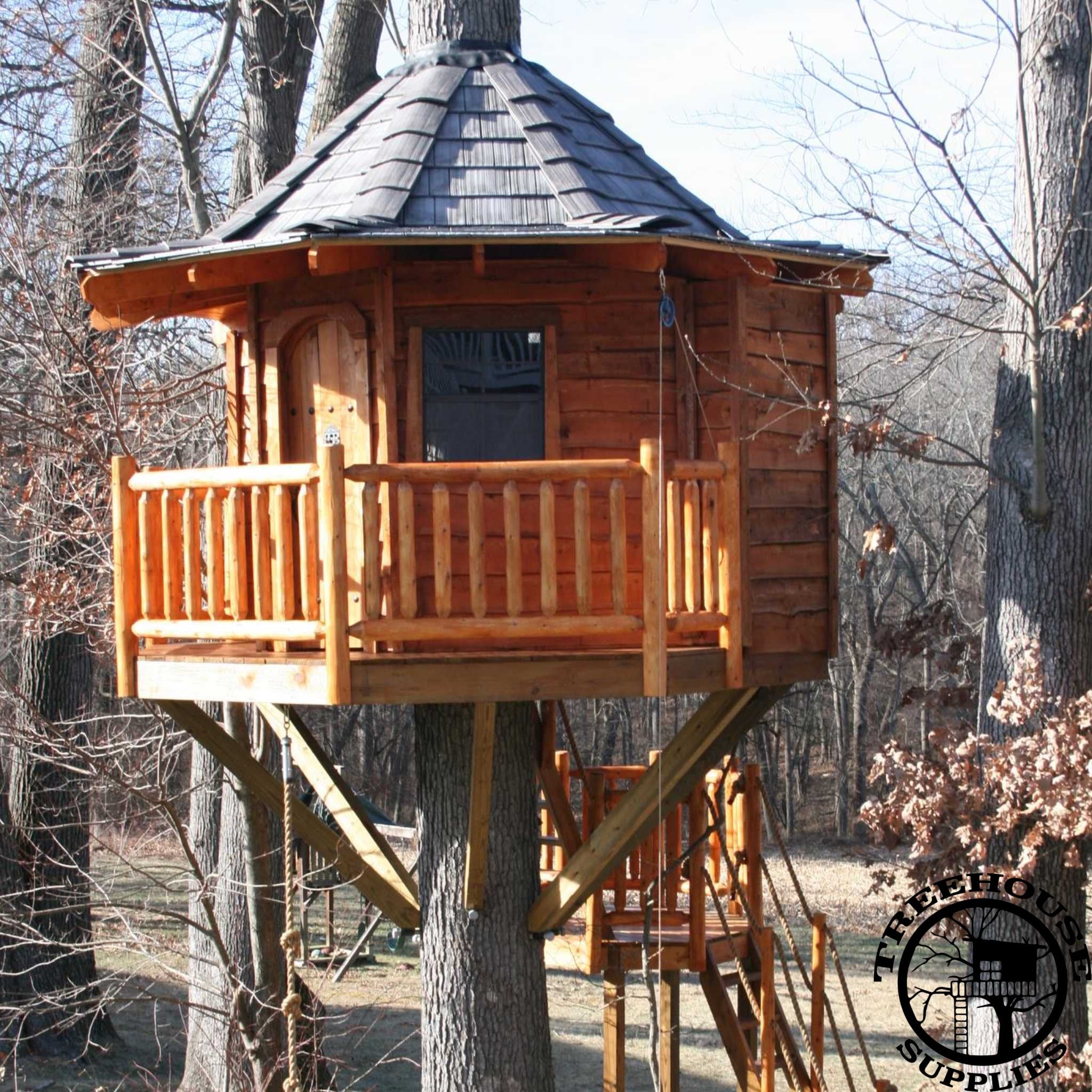 THE RIO GRANDE: 12' Octagon Treehouse Kit