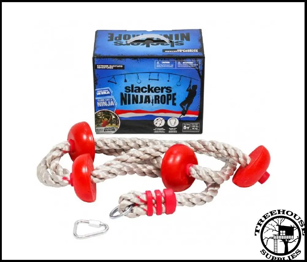 Slackers Classic Series 50 Slackline Kit - Ninja Line – Treehouse Supplies